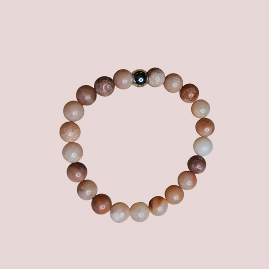 Pulsera aventurina rosa 8mm