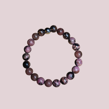 Pulsera rodonita 8mm