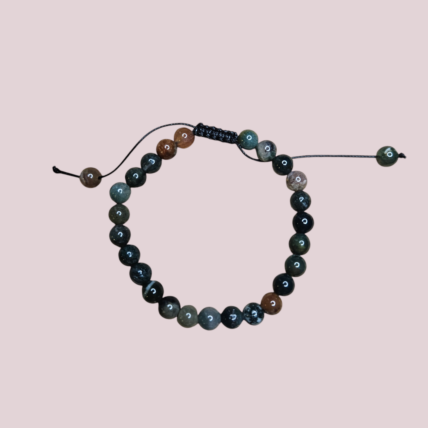 Pulsera agata india 6mm