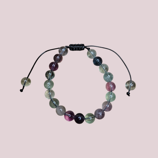 Pulsera fluorita 8mm