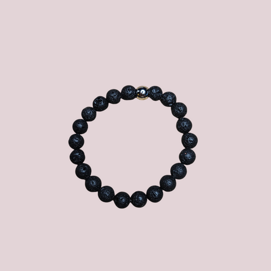 Pulsera lava 8mm