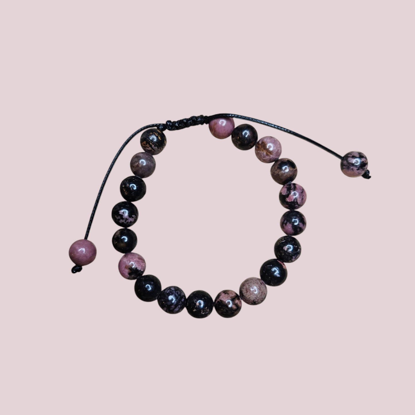 Pulsera rodonita 8mm