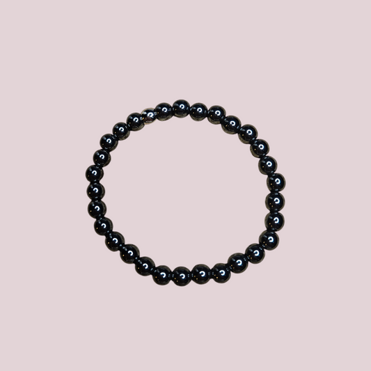 Pulsera hematite 6mm