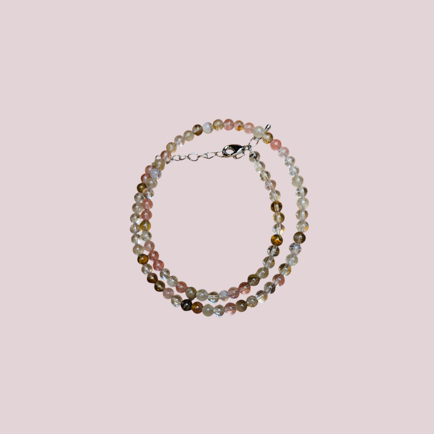 Collar cuarzo cherry