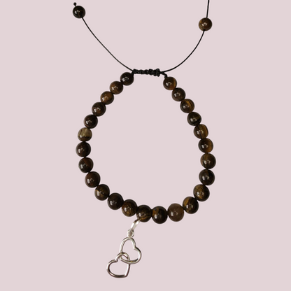 Corazón entrelazado (Plata 925)