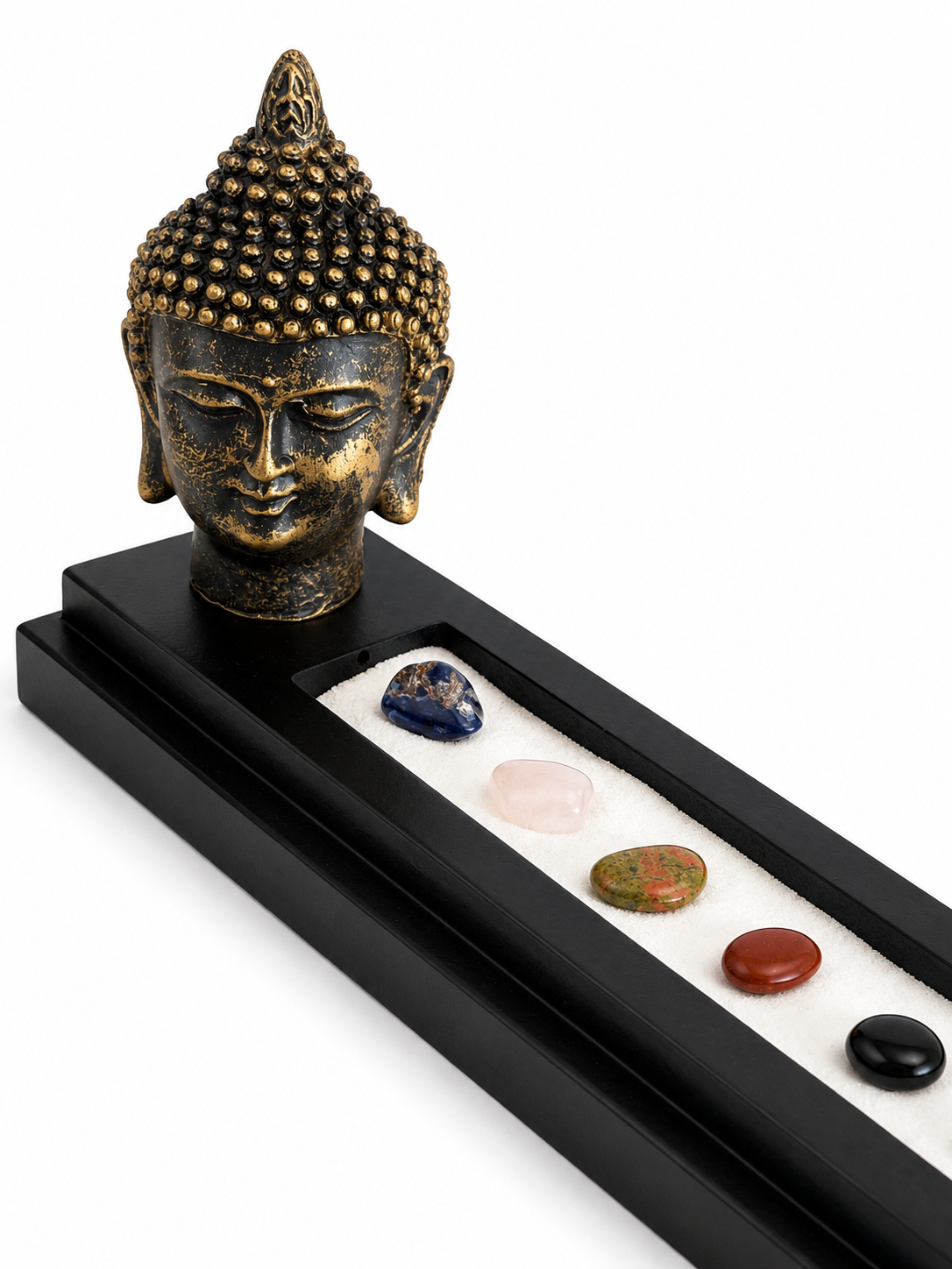 Centro Zen con Buda + kit de piedras