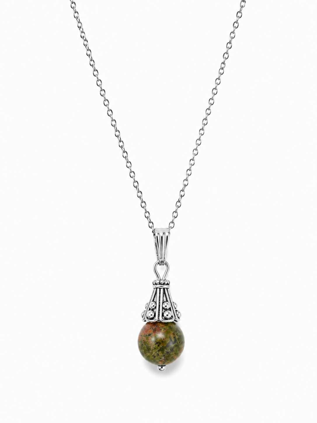 Dije unakita con cadena
