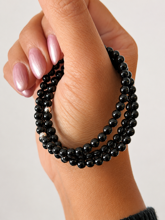 Pulsera Onix 4mm