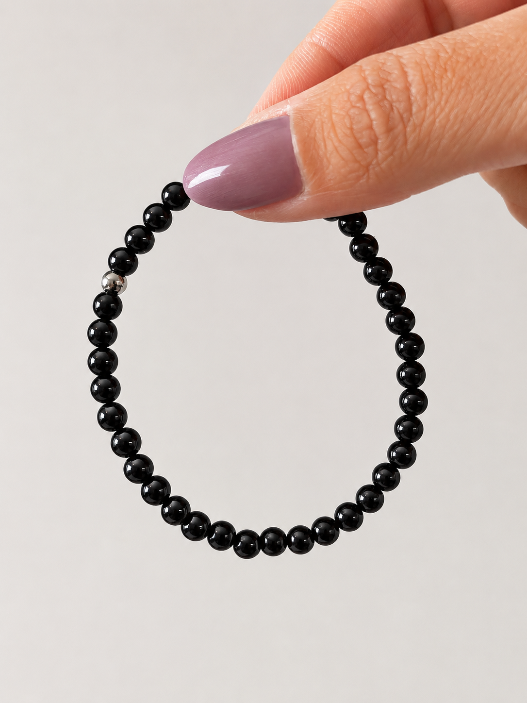 Pulsera Onix 4mm