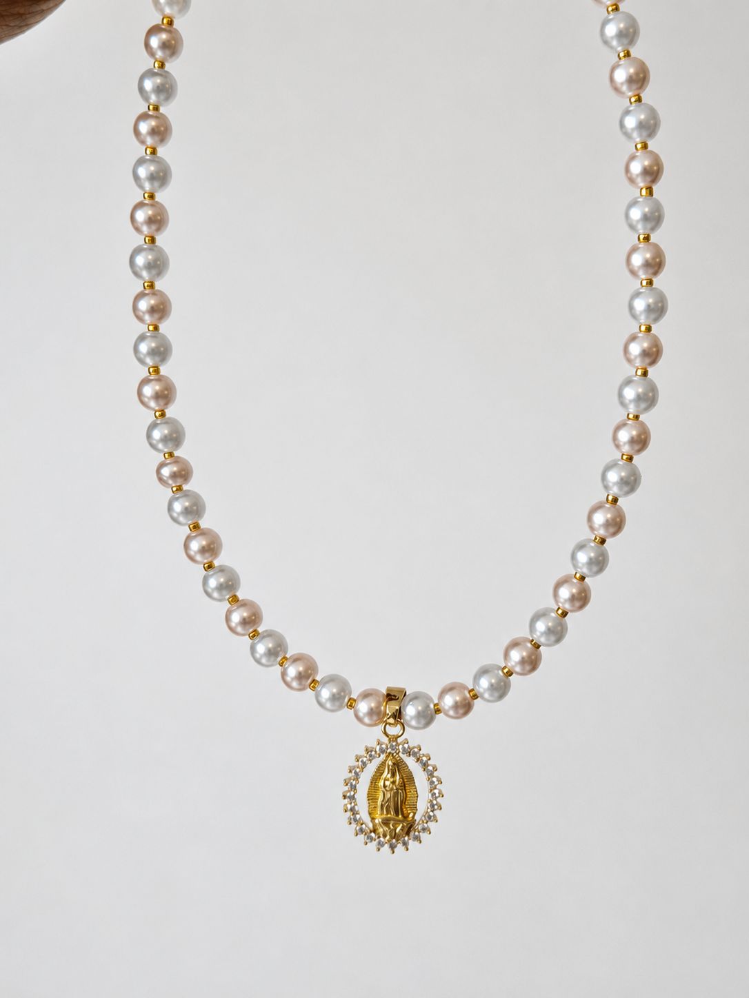Collar virgen de Guadalupe